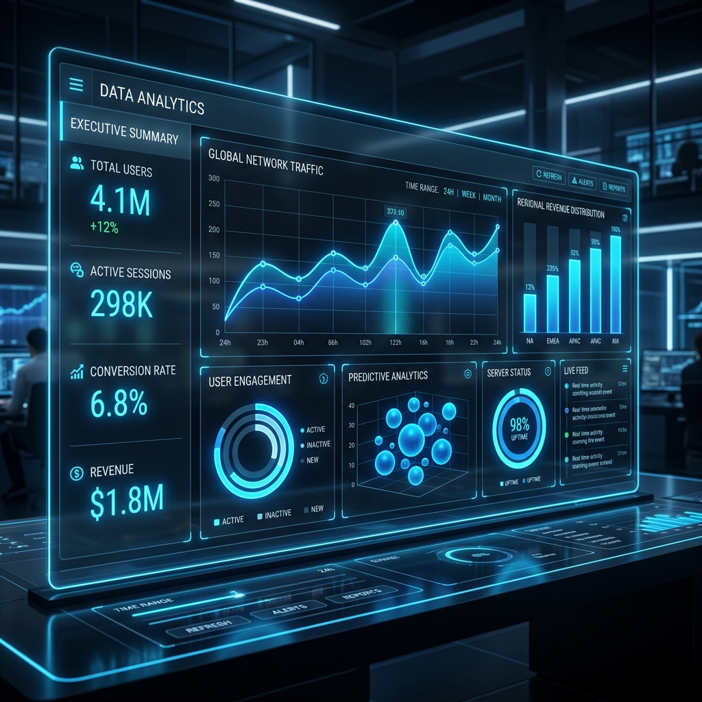 Data To Intelligence AI Website - The Future Starts Here